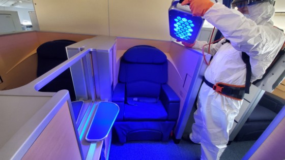 UVC disinfection